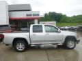 2010 Pure Silver Metallic GMC Canyon SLE Crew Cab 4x4  photo #3