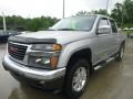 2010 Pure Silver Metallic GMC Canyon SLE Crew Cab 4x4  photo #10