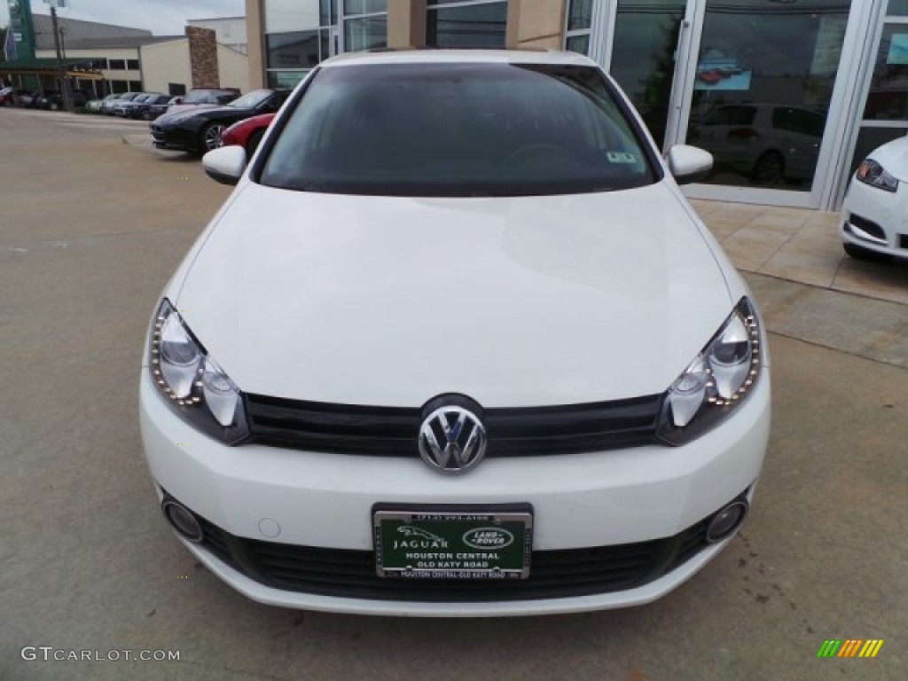 2013 Golf 4 Door TDI - Candy White / Titan Black photo #6