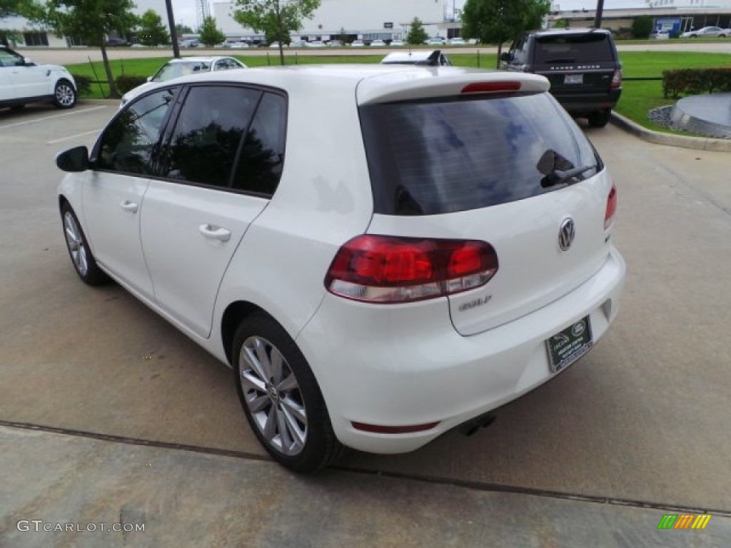 2013 Golf 4 Door TDI - Candy White / Titan Black photo #9