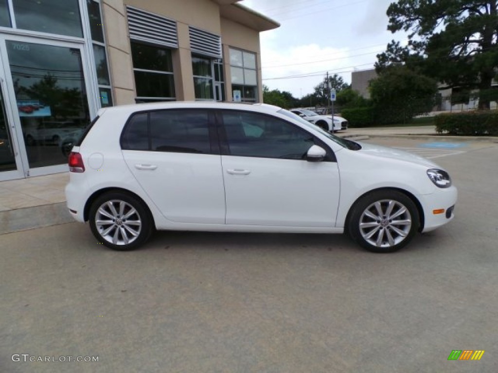 2013 Golf 4 Door TDI - Candy White / Titan Black photo #12