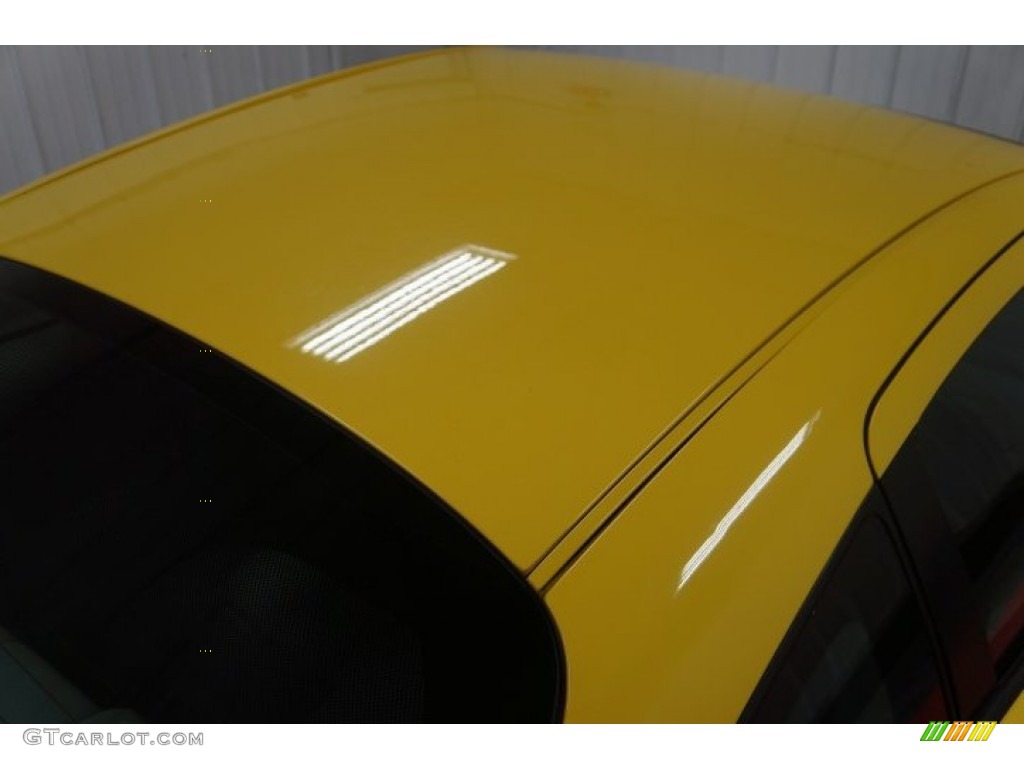 2007 Cobalt LS Coupe - Rally Yellow / Gray photo #61