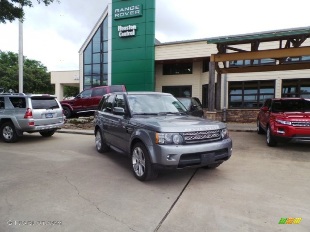 2013 Range Rover Sport HSE - Orkney Grey Metallic / Almond photo #1