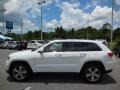 2014 Bright White Jeep Grand Cherokee Limited  photo #2