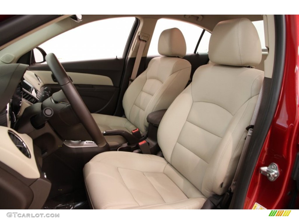 2014 Cruze LT - Crystal Red Tintcoat / Cocoa/Light Neutral photo #5