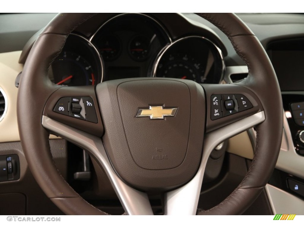 2014 Cruze LT - Crystal Red Tintcoat / Cocoa/Light Neutral photo #6