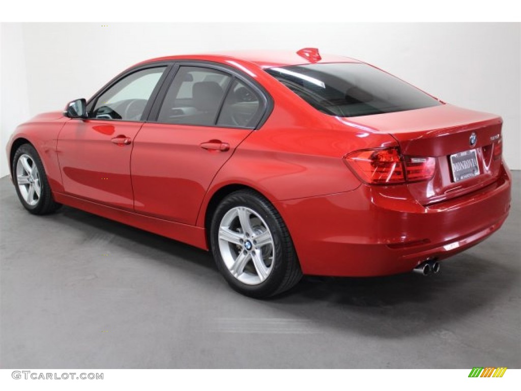 2012 3 Series 328i Sedan - Melbourne Red Metallic / Venetian Beige photo #3