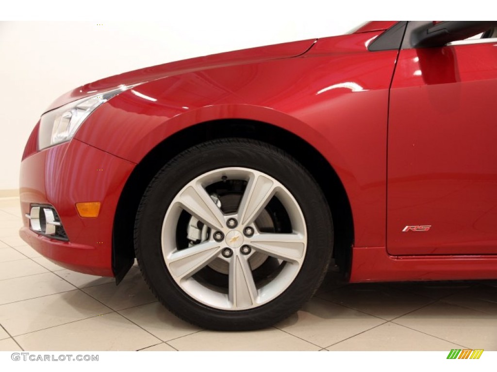 2014 Cruze LT - Crystal Red Tintcoat / Cocoa/Light Neutral photo #17