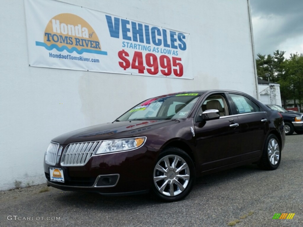 2011 MKZ AWD - Bordeaux Reserve Metallic / Cashmere photo #1