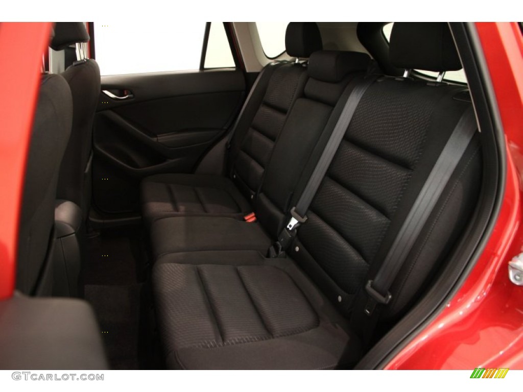 2014 CX-5 Touring AWD - Soul Red Metallic / Black photo #15