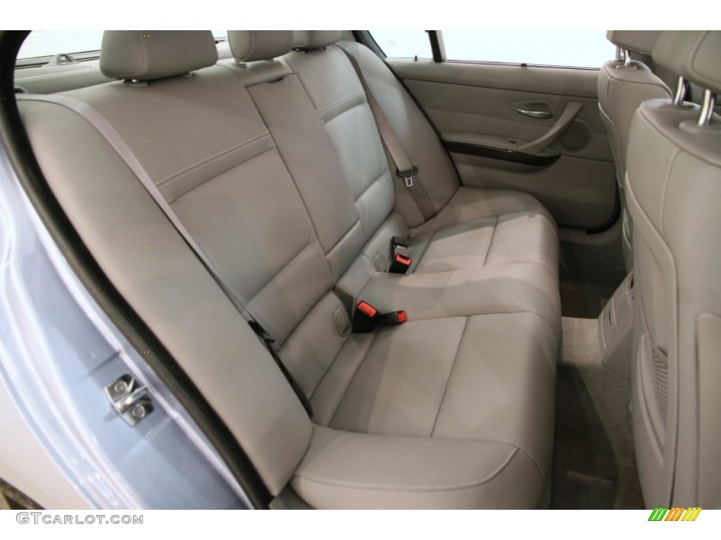 Grey Dakota Leather Interior 2009 BMW 3 Series 328i Sedan Photo #104289293
