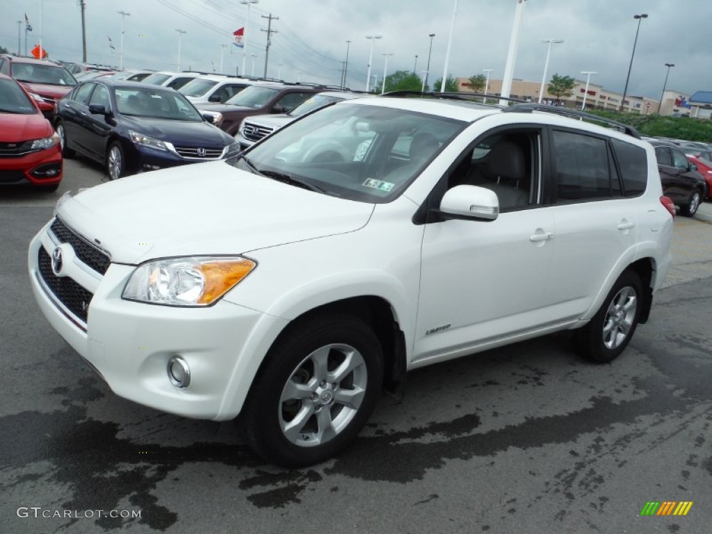 Blizzard White Pearl 2009 Toyota RAV4 Limited V6 4WD Exterior Photo #104289572