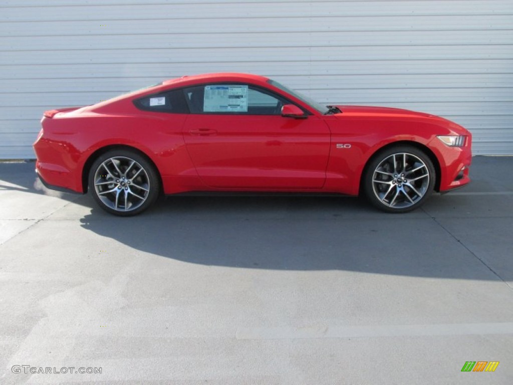 2015 Mustang GT Premium Coupe - Race Red / Ebony Recaro Sport Seats photo #3