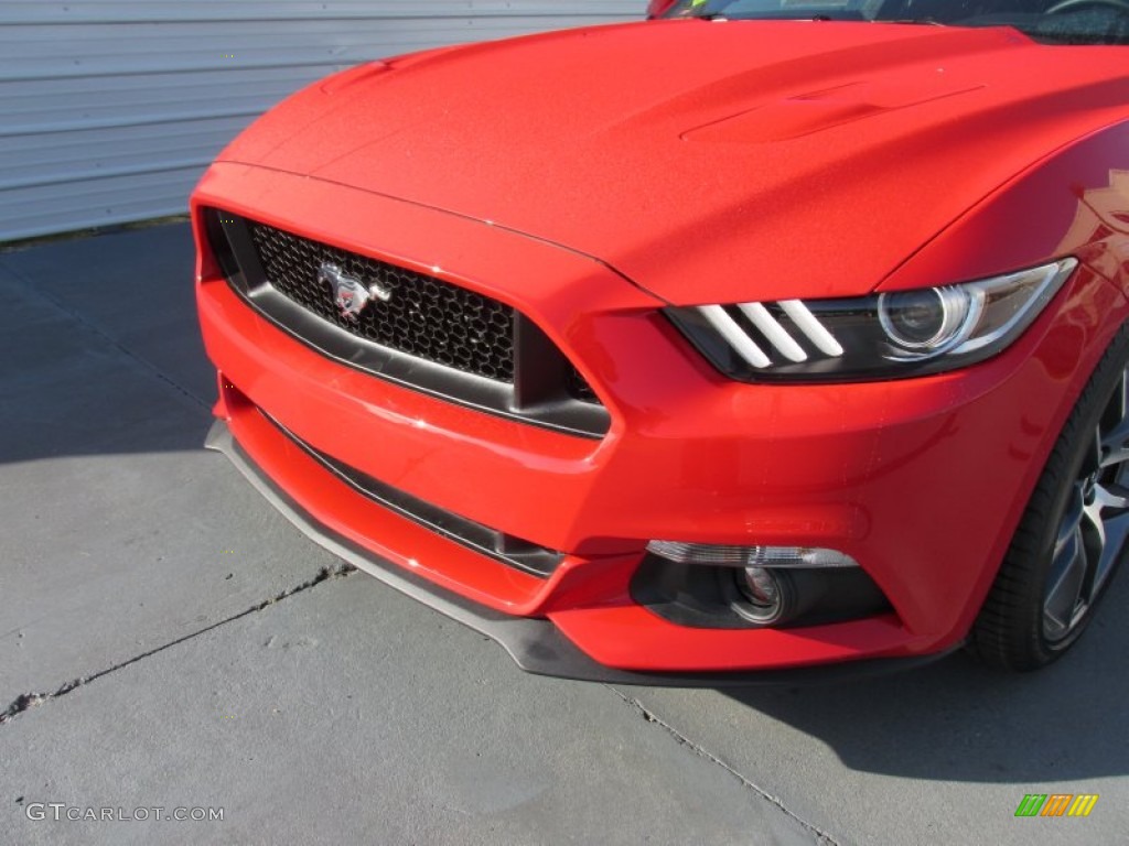 2015 Mustang GT Premium Coupe - Race Red / Ebony Recaro Sport Seats photo #10