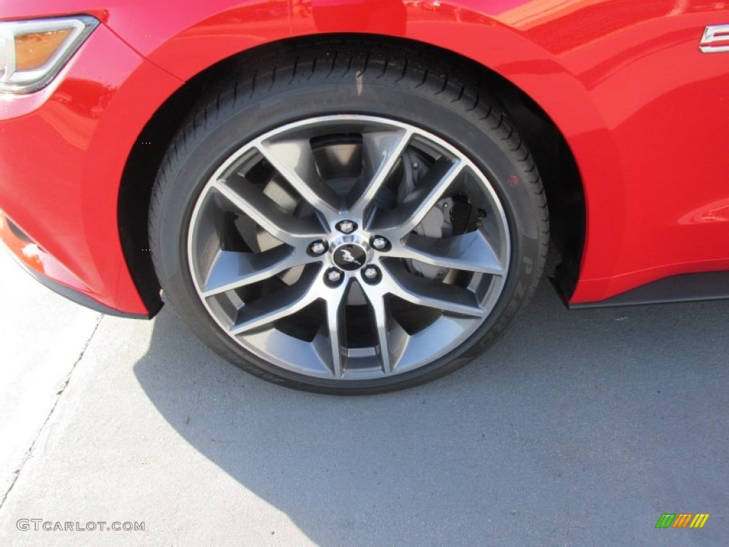 2015 Mustang GT Premium Coupe - Race Red / Ebony Recaro Sport Seats photo #11