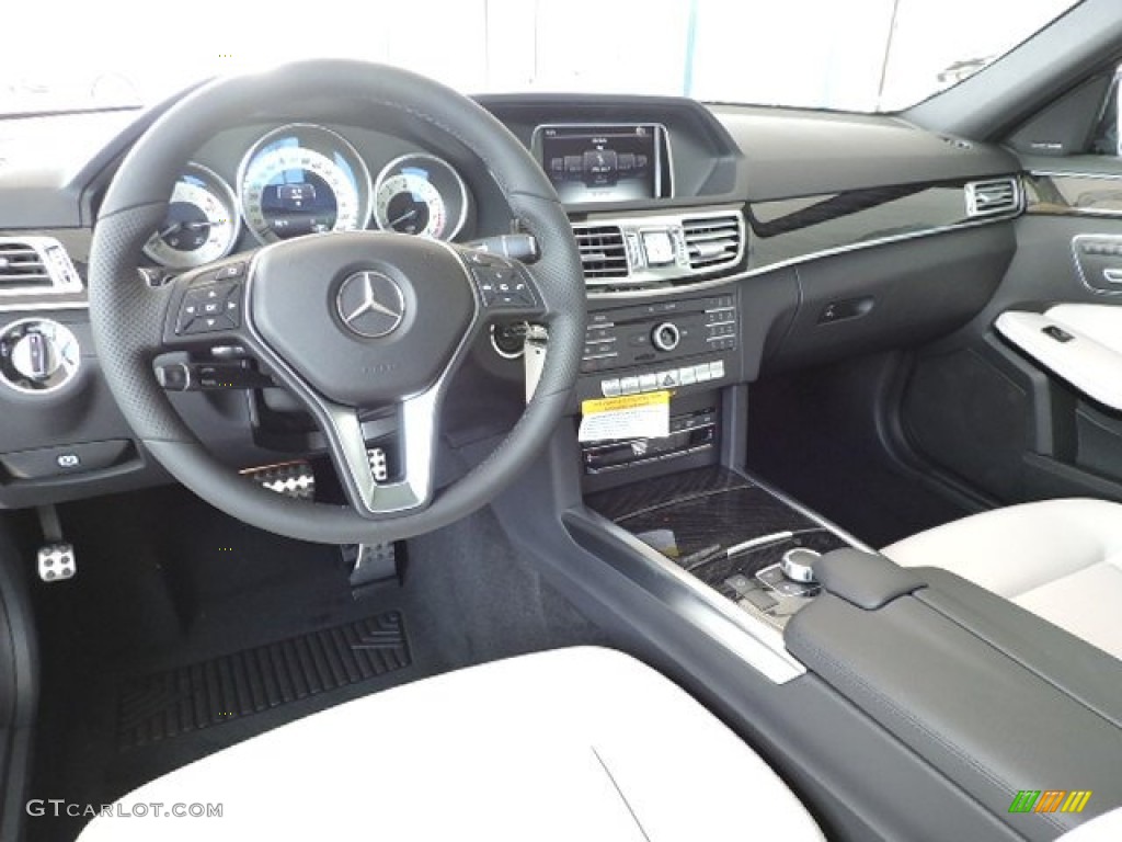 Crystal Grey/Black Interior 2016 Mercedes-Benz E 350 4Matic Sedan Photo #104290352