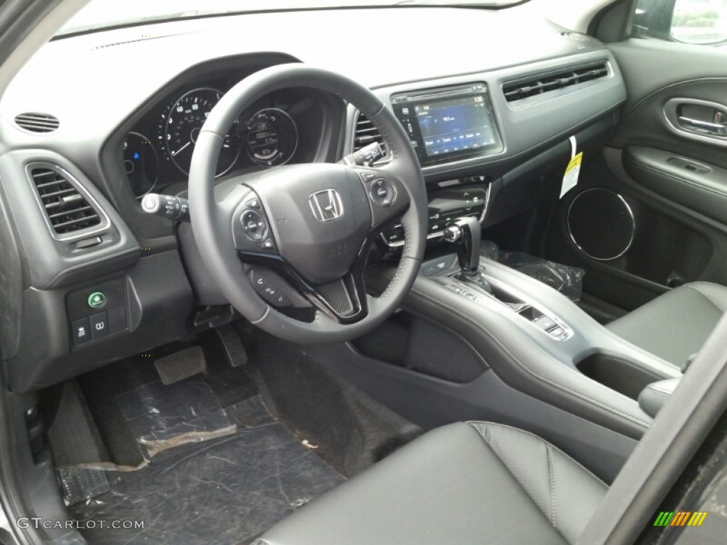 Black Interior 2016 Honda HR-V EX-L Navi AWD Photo #104291006