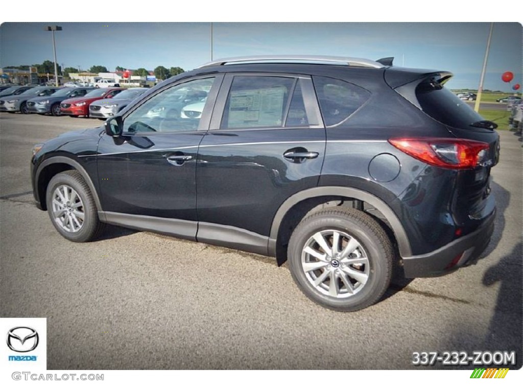 Jet Black Mica 2016 Mazda CX-5 Touring Exterior Photo #104291726