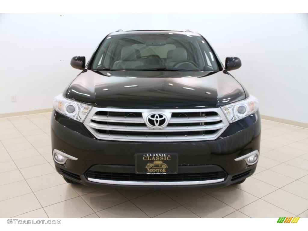 2012 Highlander SE 4WD - Black / Ash photo #2