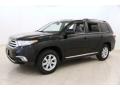 2012 Black Toyota Highlander SE 4WD  photo #3
