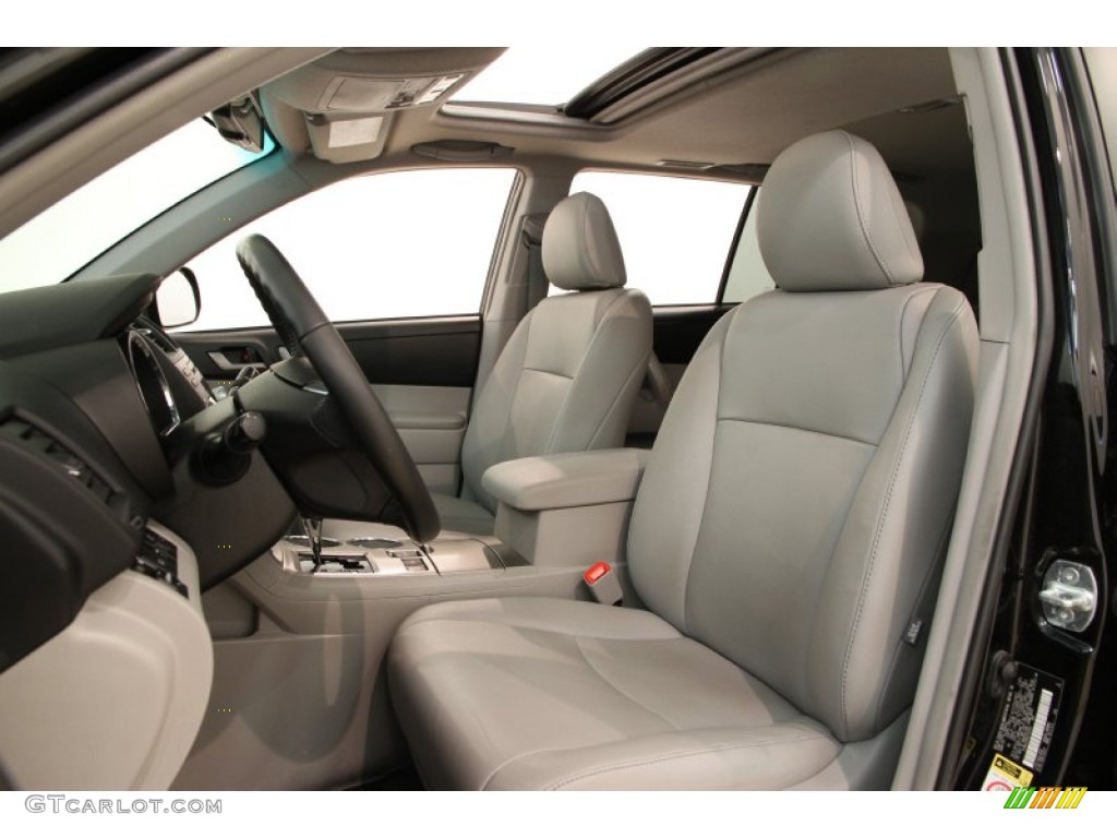 2012 Highlander SE 4WD - Black / Ash photo #6