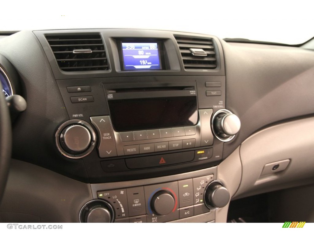 2012 Highlander SE 4WD - Black / Ash photo #9