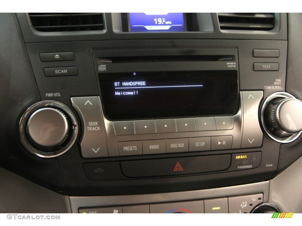 2012 Highlander SE 4WD - Black / Ash photo #10