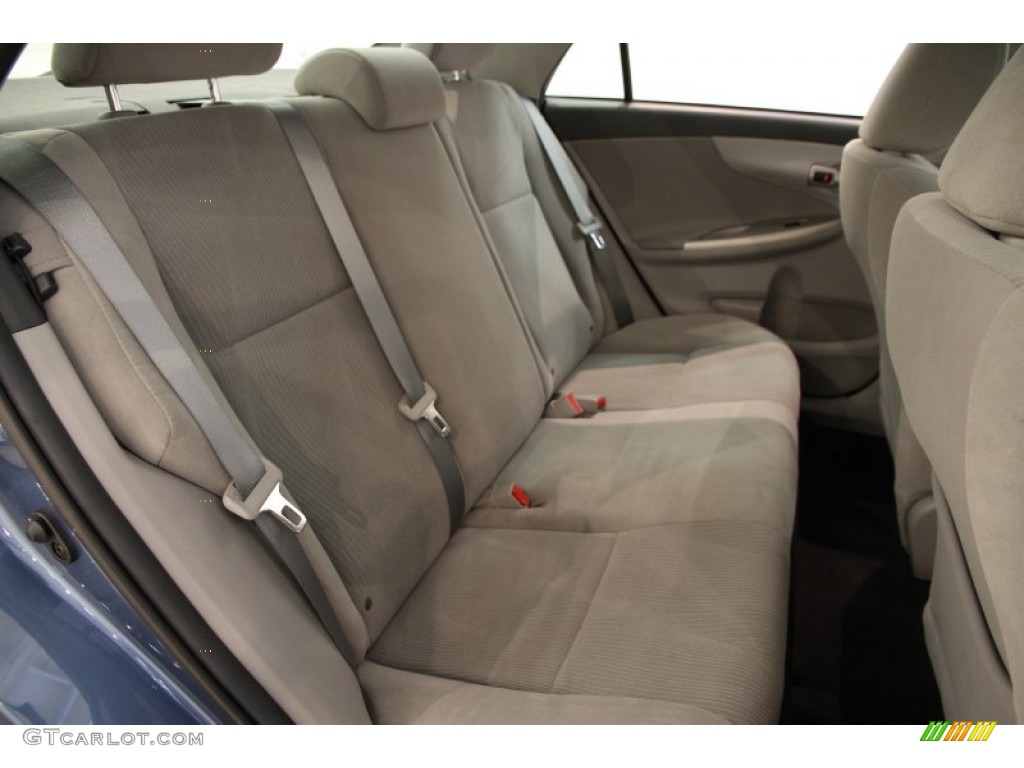 2012 Corolla LE - Tropical Sea Metallic / Ash photo #14