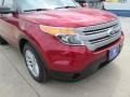 2015 Ruby Red Ford Explorer FWD  photo #2