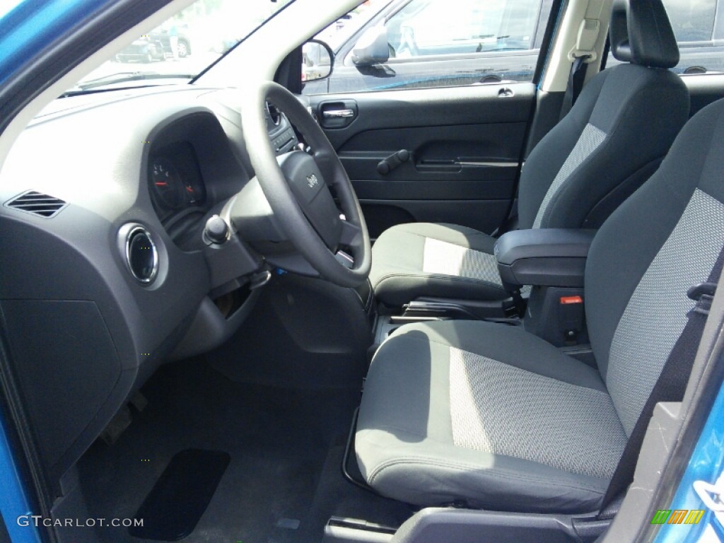 2009 Compass Sport - Surf Blue Pearl / Dark Slate Gray/Medium Slate Gray photo #6