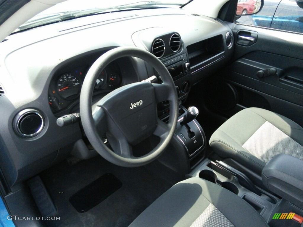 2009 Compass Sport - Surf Blue Pearl / Dark Slate Gray/Medium Slate Gray photo #7