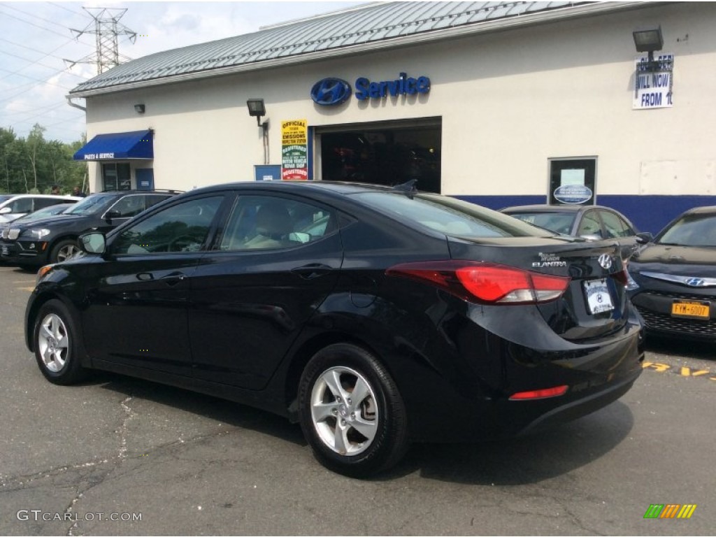 2014 Elantra SE Sedan - Blue / Gray photo #6