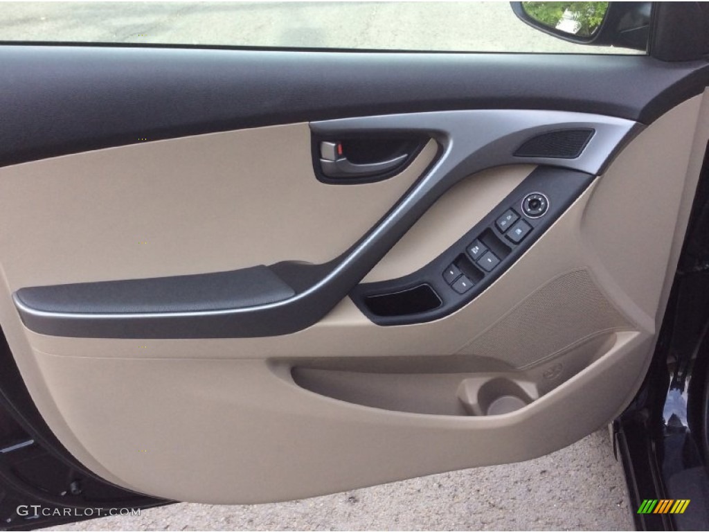2014 Elantra SE Sedan - Blue / Gray photo #7