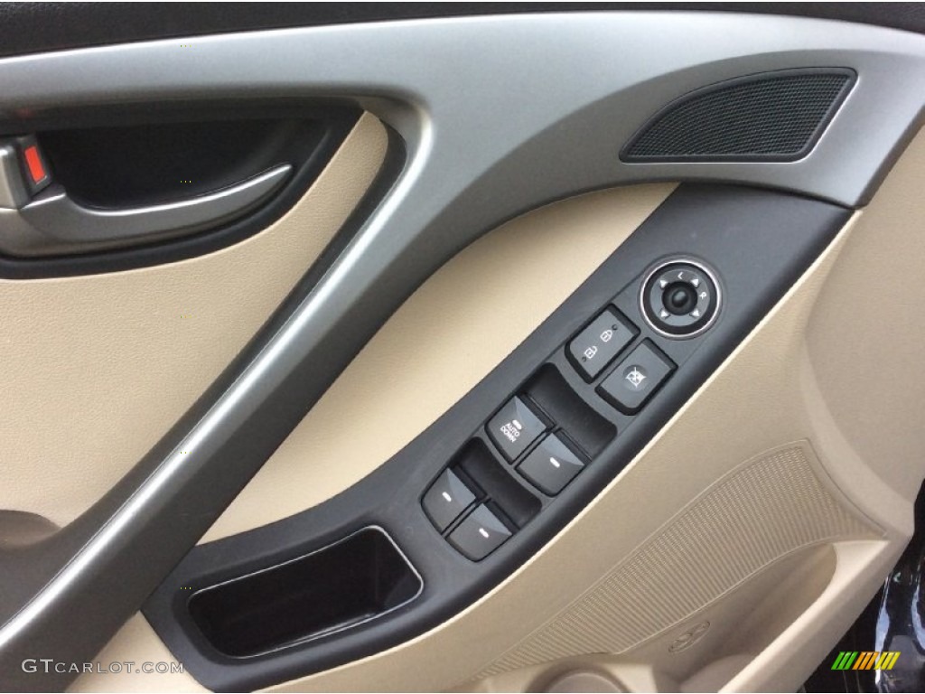 2014 Elantra SE Sedan - Blue / Gray photo #8