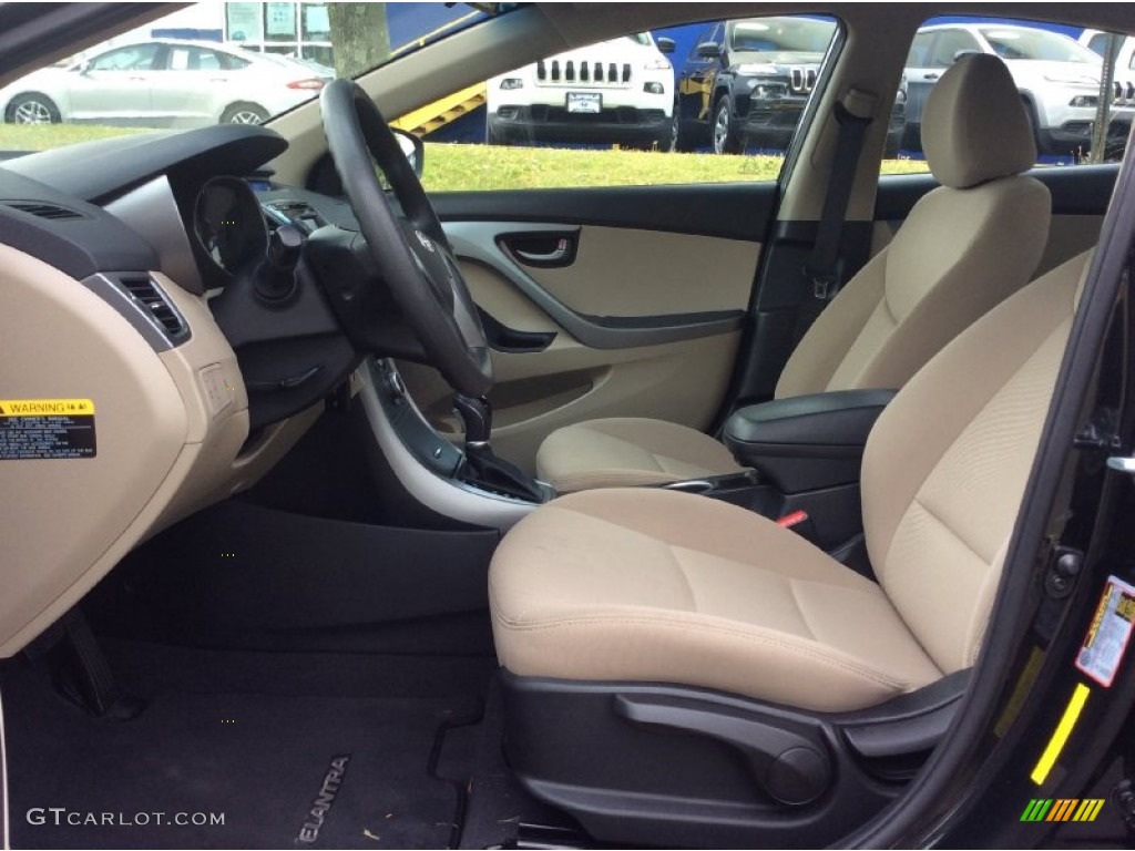 2014 Elantra SE Sedan - Blue / Gray photo #10