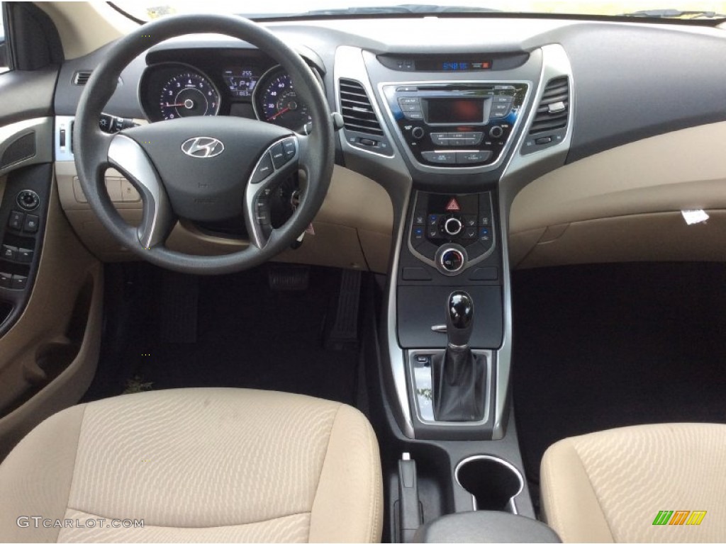 2014 Elantra SE Sedan - Blue / Gray photo #12