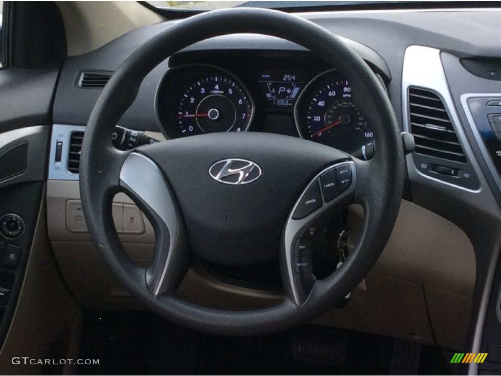 2014 Elantra SE Sedan - Blue / Gray photo #13