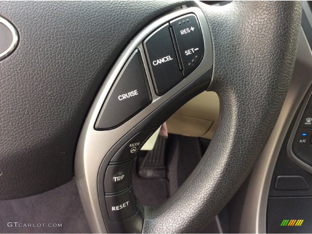 2014 Elantra SE Sedan - Blue / Gray photo #14