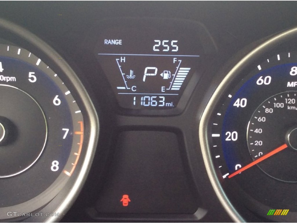 2014 Elantra SE Sedan - Blue / Gray photo #15