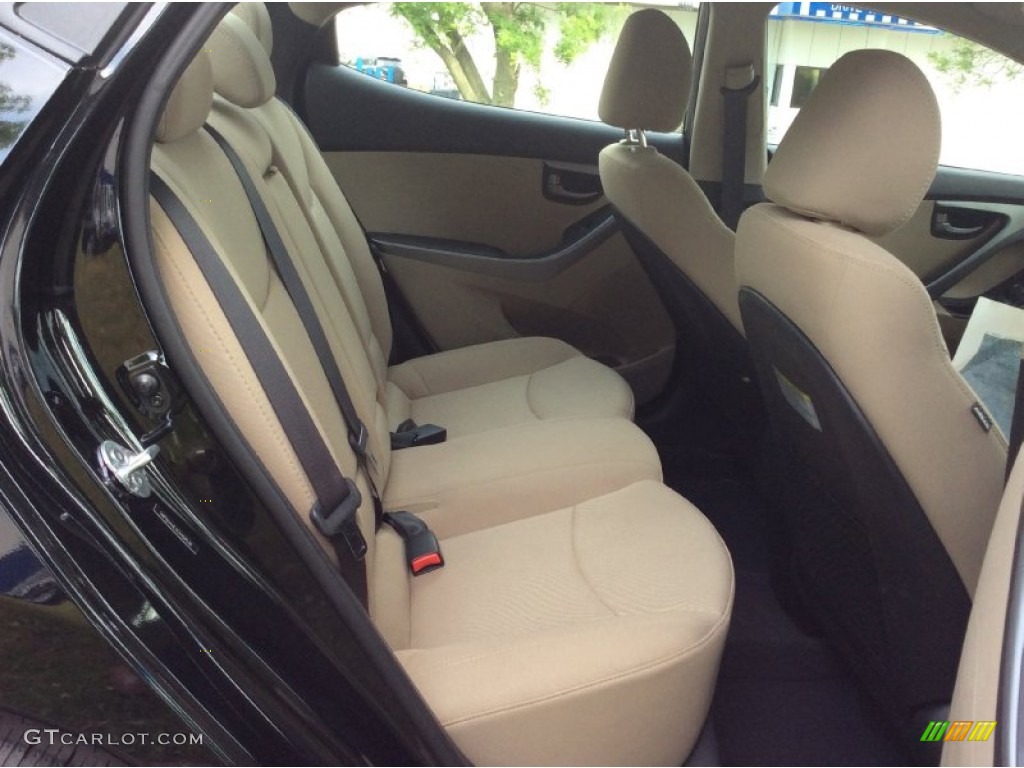 2014 Elantra SE Sedan - Blue / Gray photo #22