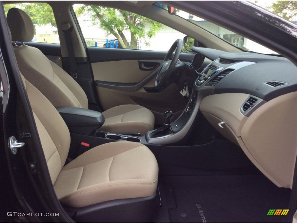 2014 Elantra SE Sedan - Blue / Gray photo #24