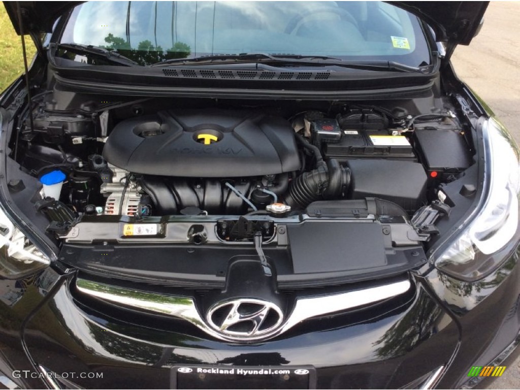 2014 Elantra SE Sedan - Blue / Gray photo #27