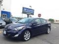Indigo Night 2013 Hyundai Elantra Limited