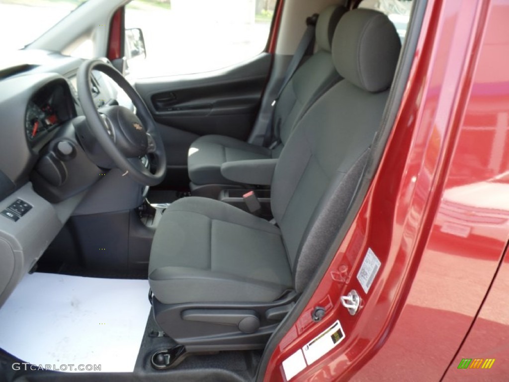 Medium Pewter Interior 2015 Chevrolet City Express LT Photo #104301728