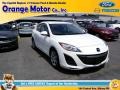 Crystal White Pearl Mica 2011 Mazda MAZDA3 i Sport 4 Door