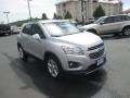 Silver Ice Metallic 2015 Chevrolet Trax LTZ AWD