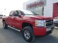 Victory Red 2010 Chevrolet Silverado 1500 LT Extended Cab 4x4