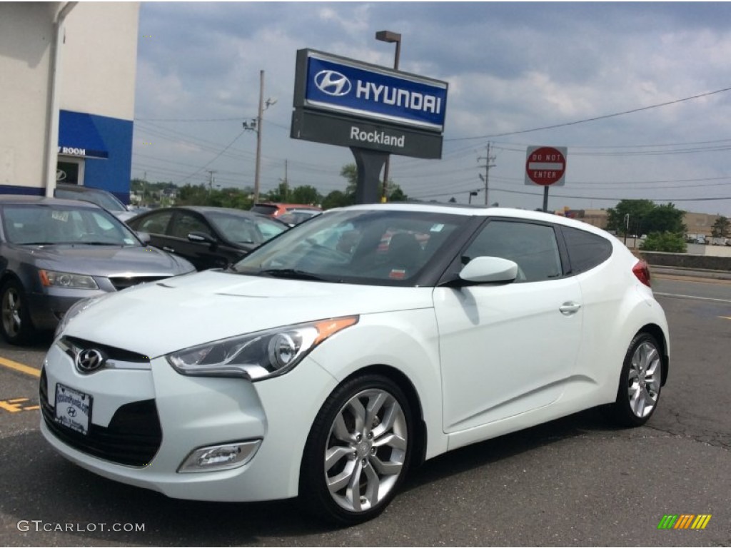 2012 Veloster  - Century White / Gray photo #1