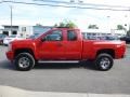 Victory Red - Silverado 1500 LT Extended Cab 4x4 Photo No. 9