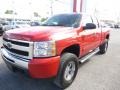 Victory Red - Silverado 1500 LT Extended Cab 4x4 Photo No. 10